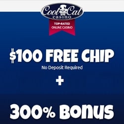 Coolcat | $100 Free Cash + 300% Bonus