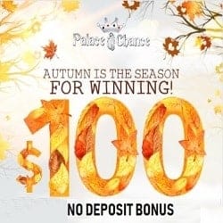 Palace of Chance - $100 Free No Deposit Bonus
